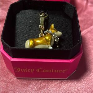 Juicy Couture Vintage Corgi Dog Charm